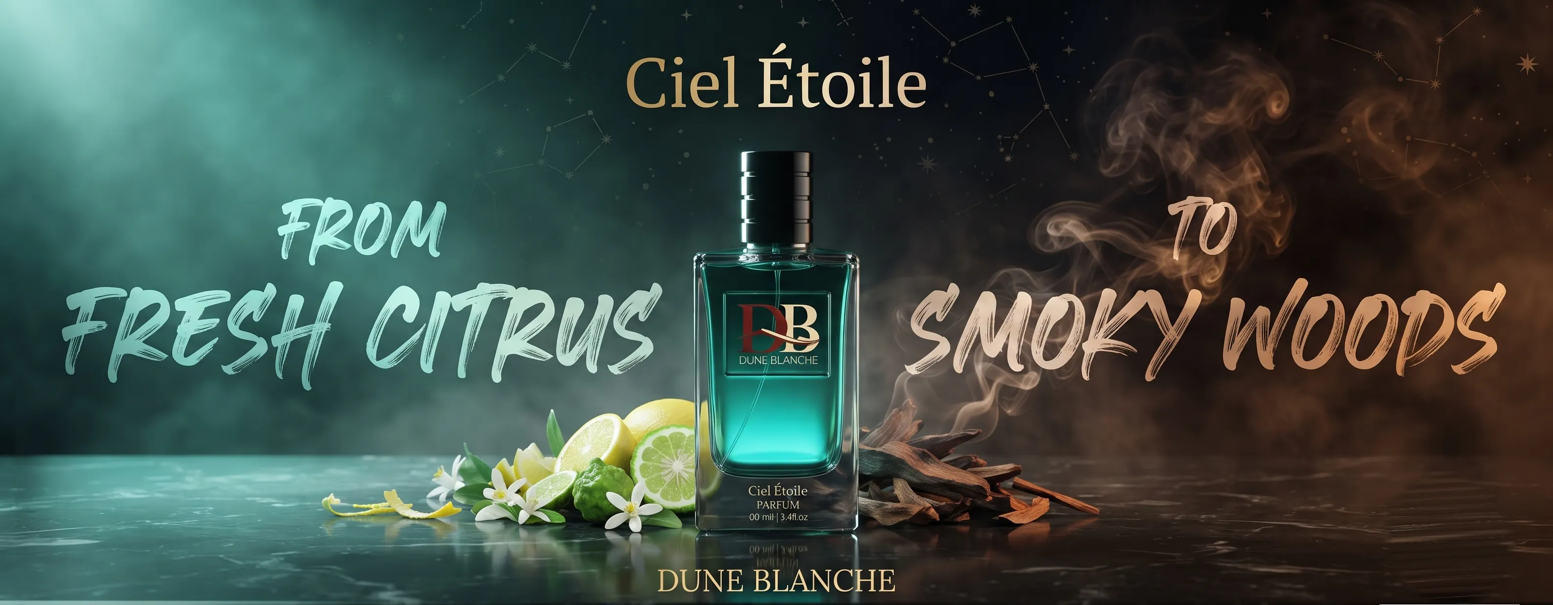 Ciel Étoile by Dune Blanche: From Fresh Citrus to Smoky Woods