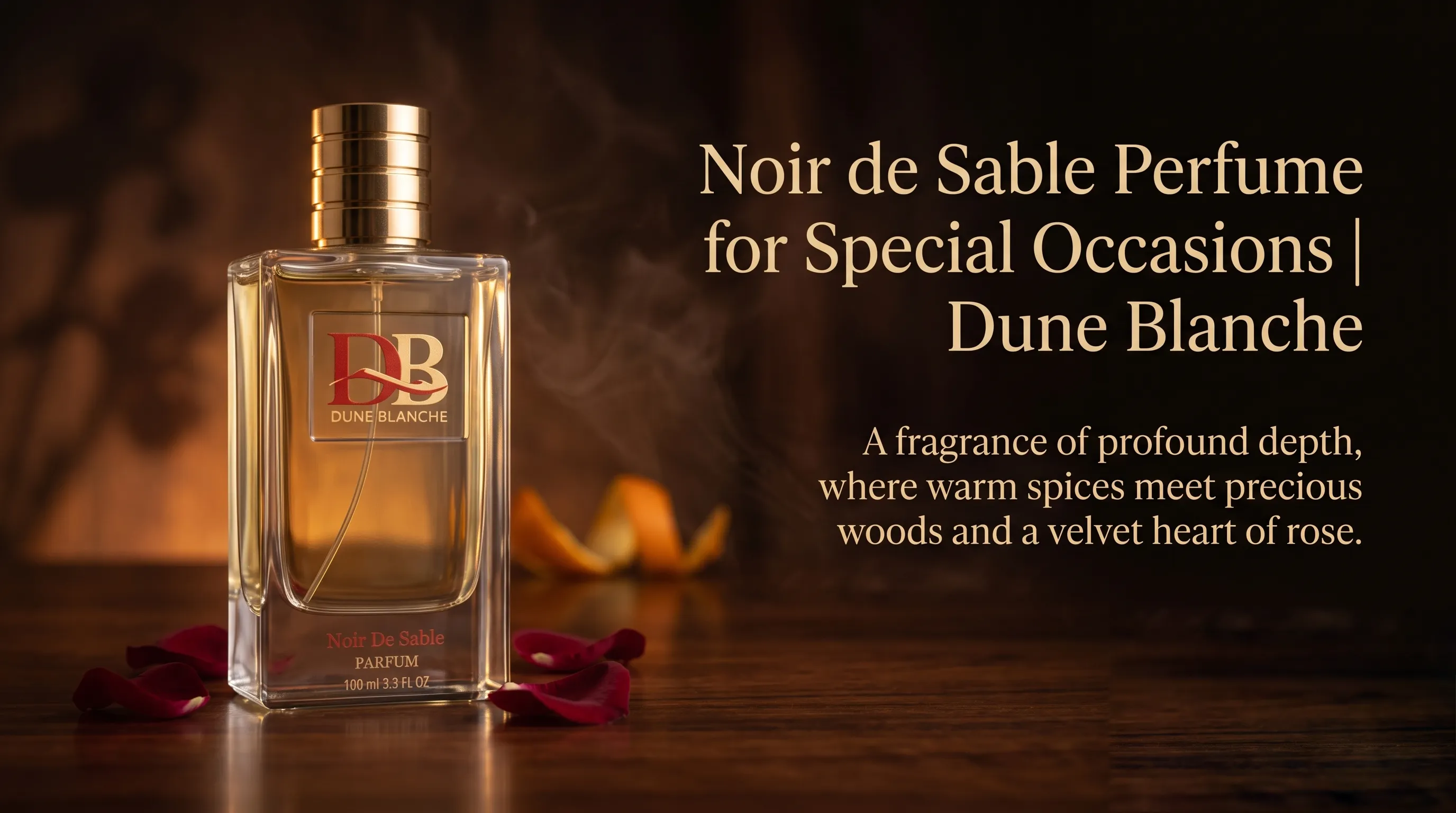 Noir de Sable Perfume for Special Occasions | Dune Blanche