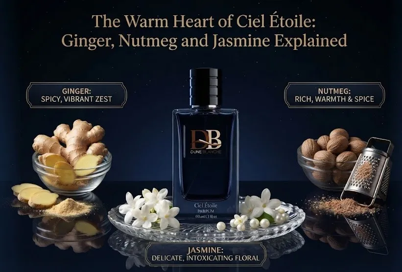 The Warm Heart of Ciel Étoile: Ginger, Nutmeg and Jasmine Explained