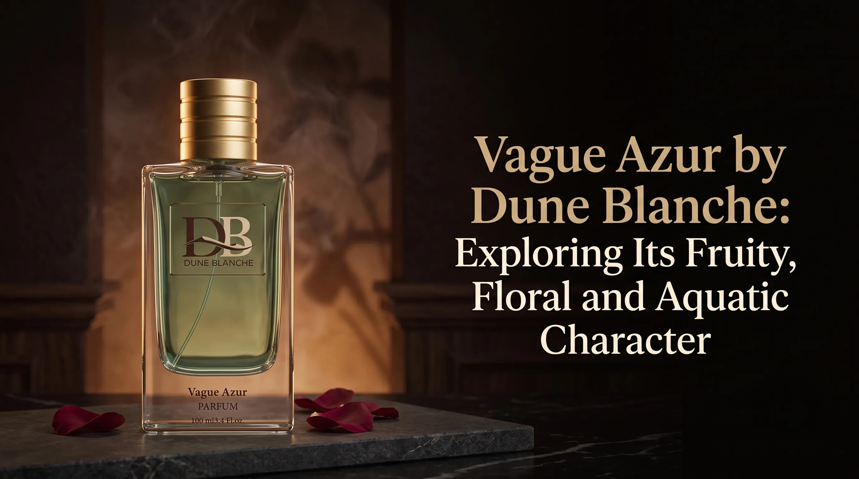 Vague Azur by Dune Blanche: Exploring Its Fruity, Floral and Aquatic Character