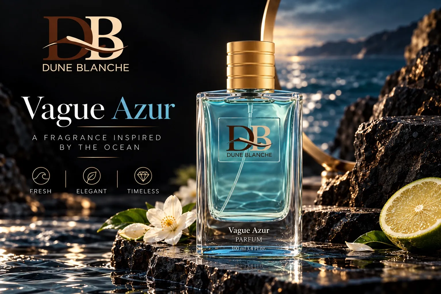 Vague Azur by Dune Blanche | Fresh & Elegant Fragrance