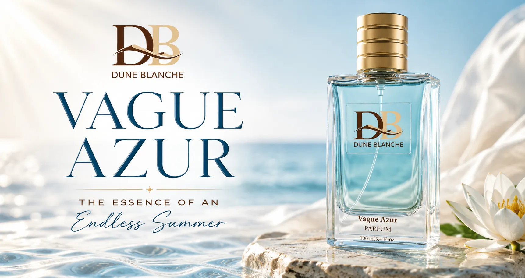 Vague Azur Perfume by Dune Blanche | Fresh Summer Fragrance